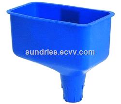 Liquid Handling Triple Transmission Funnel Set Plastic Economy Utility Funnels