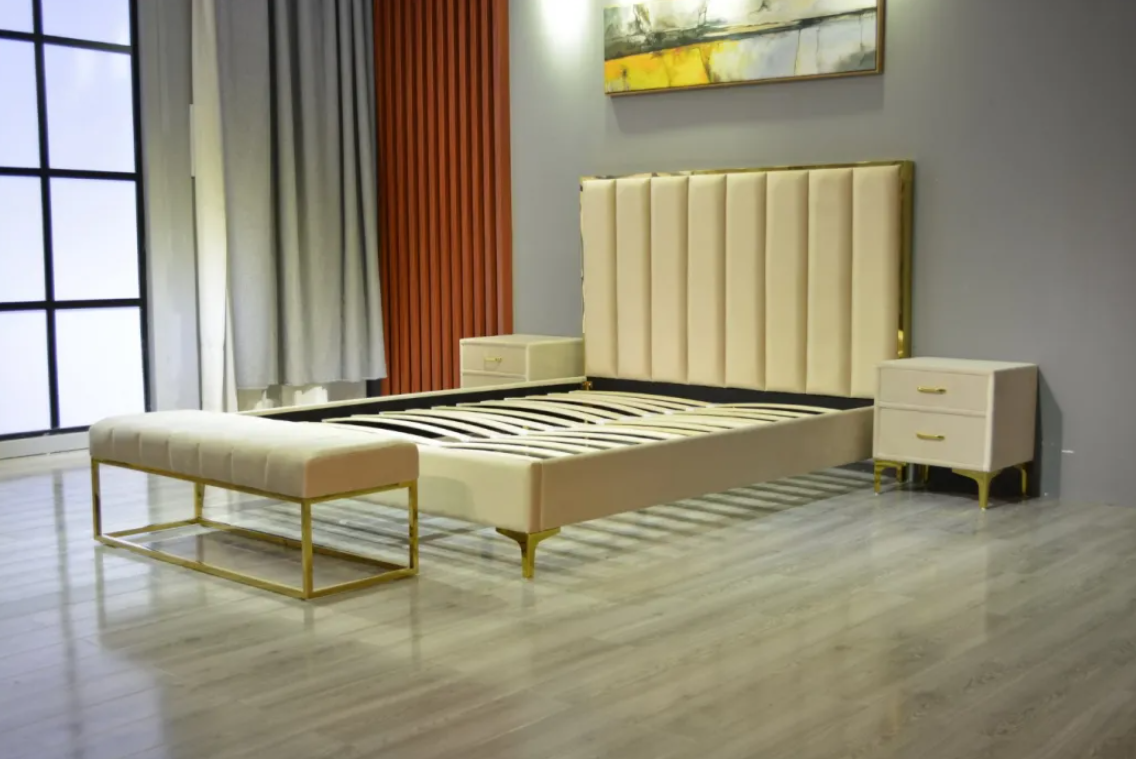 Modern Upholstery Adult Bed Bedroom Furniture