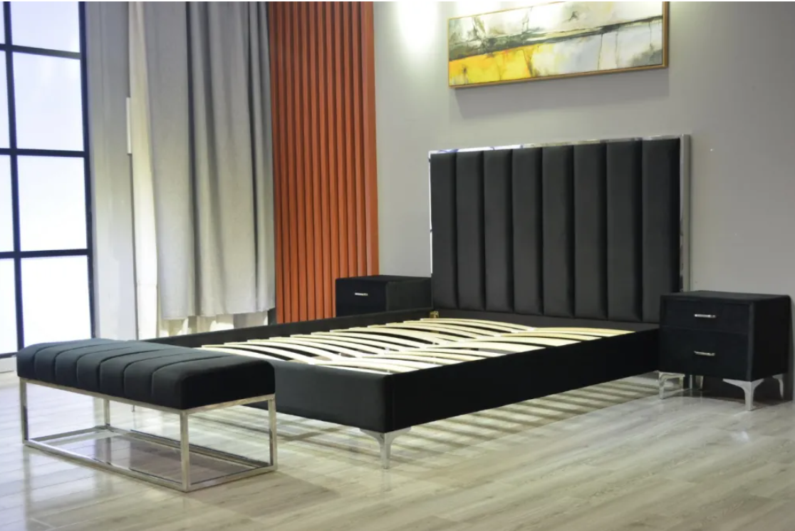 Modern Upholstery Adult Bed Bedroom Furniture