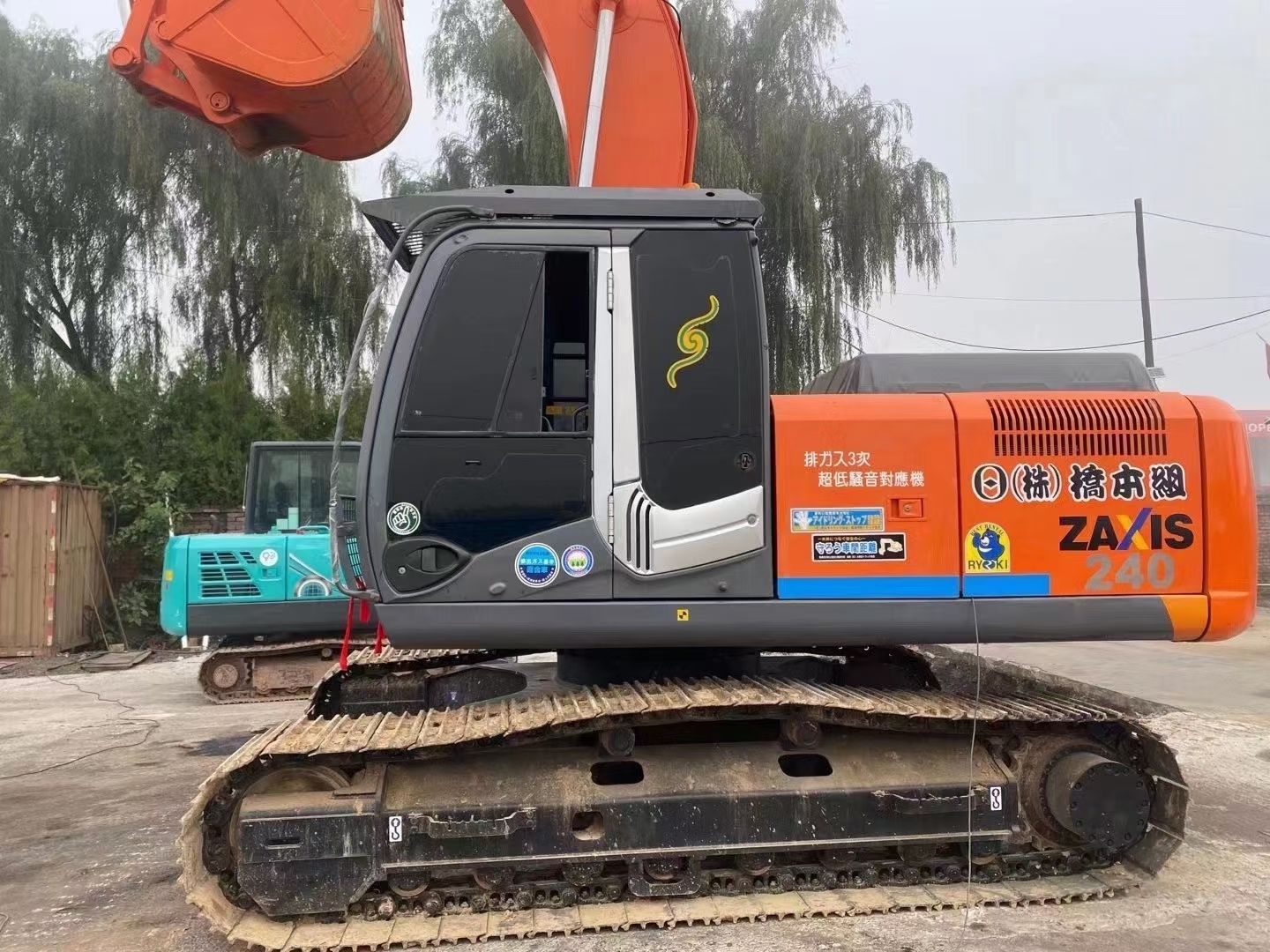 HITACHI ZX2403G 24Ton japan made hitachi ZAXIS 240 ZX240 used excavator for sale
