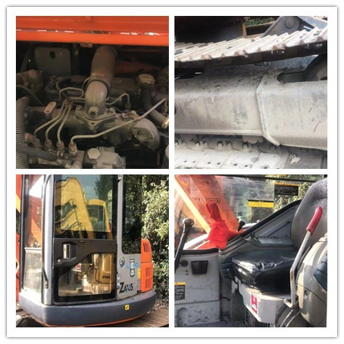 Used HITACHI ZX75US crawler excavator on sale