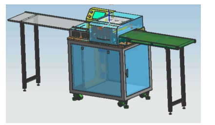 Max Width 300MM 200W SKD11 Blades PCB Depaneling Machine