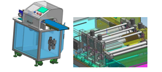Max Width 300MM 200W SKD11 Blades PCB Depaneling Machine