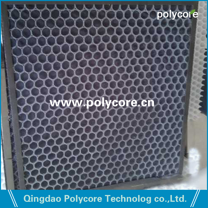 PP honeycomb corecell 16mm as frame in air filter