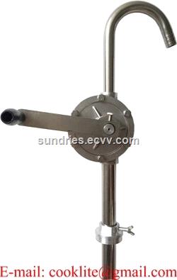 Cast Iron Oil Diesel Fuel Rotary Hand Drum Pump JS32