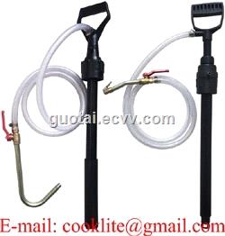 Nylon solvent transfer pump for 205ltr drums Lift action barrel pump for AdBlueDEF