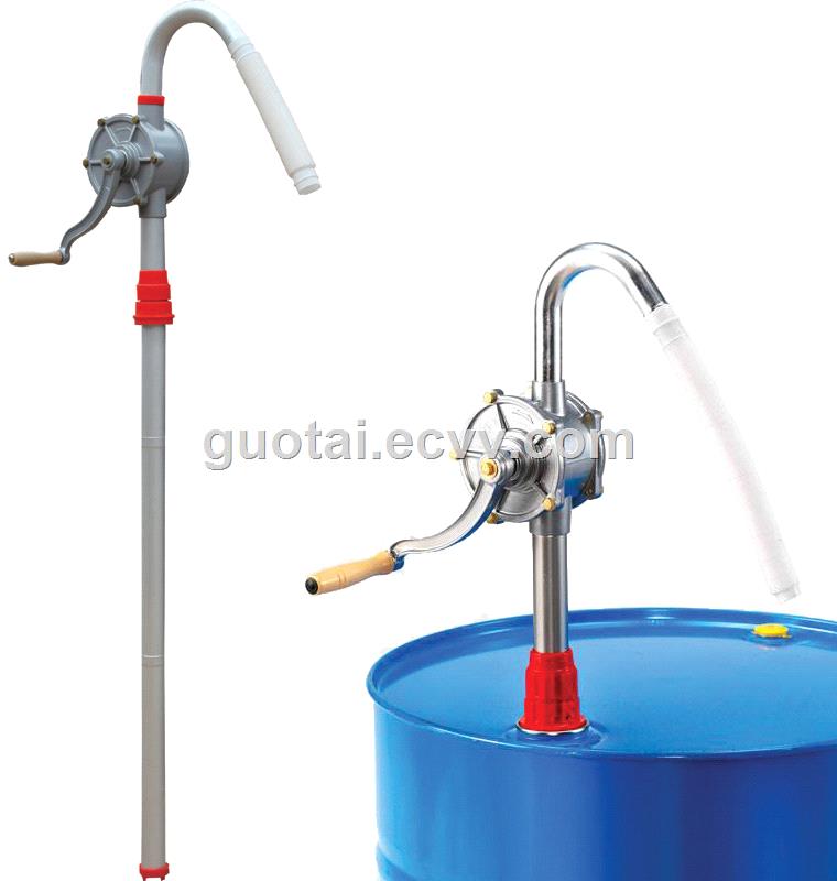 Aluminum Hand Rotary Oil Diesel Fuel Drum Barrel Pump