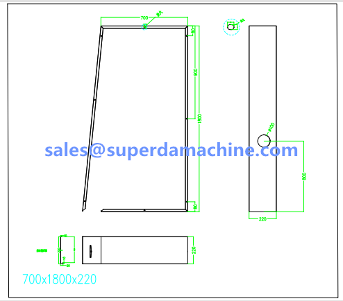 Fire Hose Reel Box Roll Forming Machine