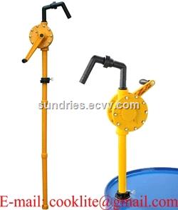 Plastic Chemical Drum Barrel Pump Anti Corrosion Rotary Hand Pumps Diesel Fuel Petrol Methanol Chemicals