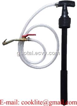 Nylon solvent transfer pump for 205ltr drums Lift action barrel pump for AdBlueDEF