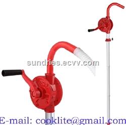 Cast Iron Oil Diesel Fuel Rotary Hand Drum Pump JS32