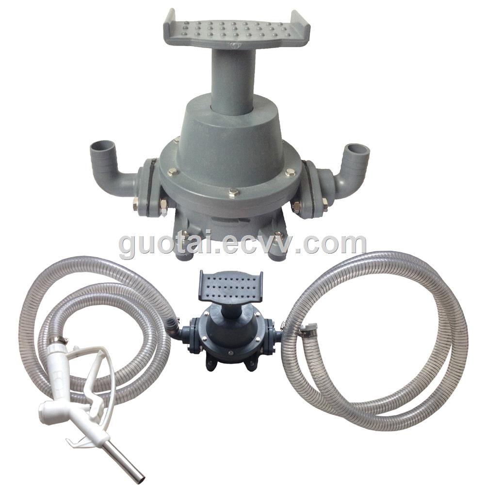 Polypropylene PP Oil Fuel General Fluids Transfer Foot Press Pump