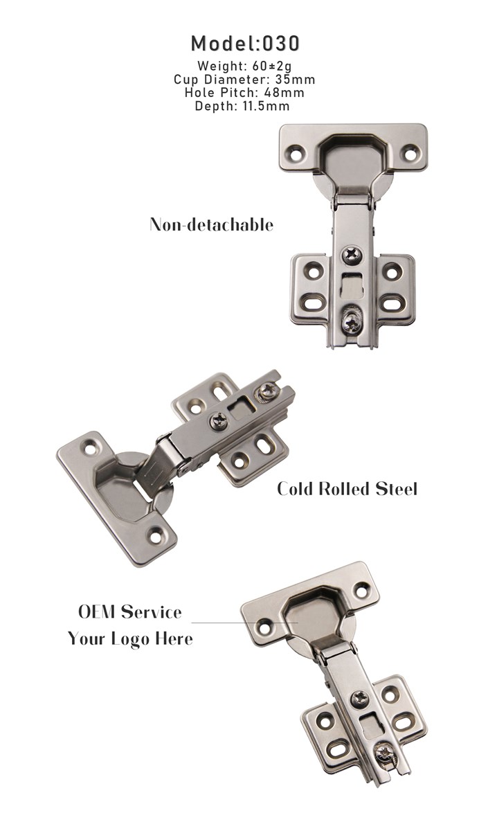 China B2B Cold rolled steel normal close OEM manufacturer 35mm cup cupboard hinge