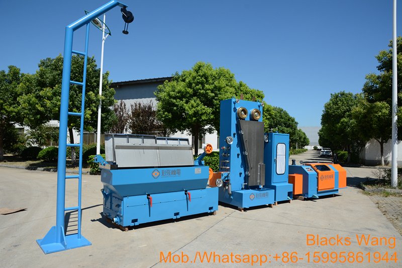 17DST High Speed Medium Copper Wire Drawing Machine with Annealer