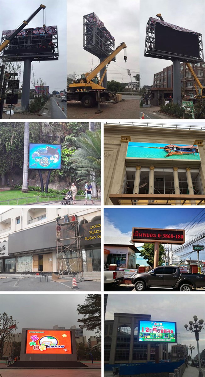 Diecasting Magnesium P10 Outdoor LED Video Screen