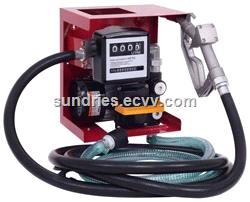 Diesel Fuel Transfer Pump 220V Mobile Diesel Oil Dispensing Pump Kit 110V with Hoses Fuel Dispenser Nozzle