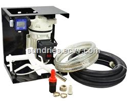 Diesel Fuel Transfer Pump 220V Mobile Diesel Oil Dispensing Pump Kit 110V with Hoses Fuel Dispenser Nozzle