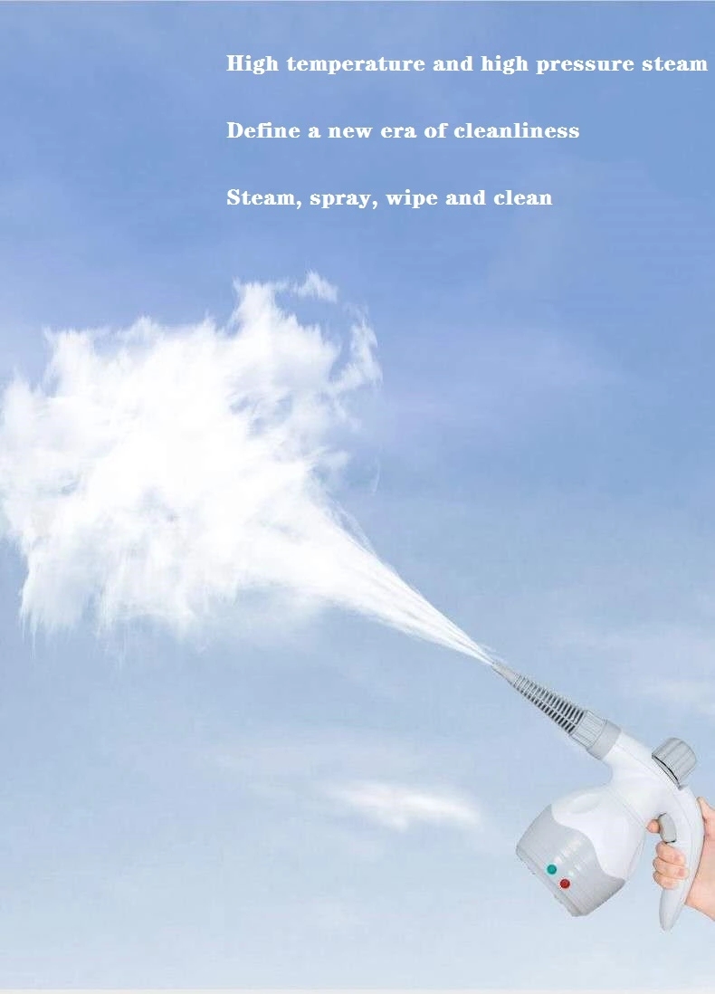 Electric Steam Cleaner Portable Handheld Steamer Household Home Office Room Cleaning Appliances Attachments Kitchen Brus