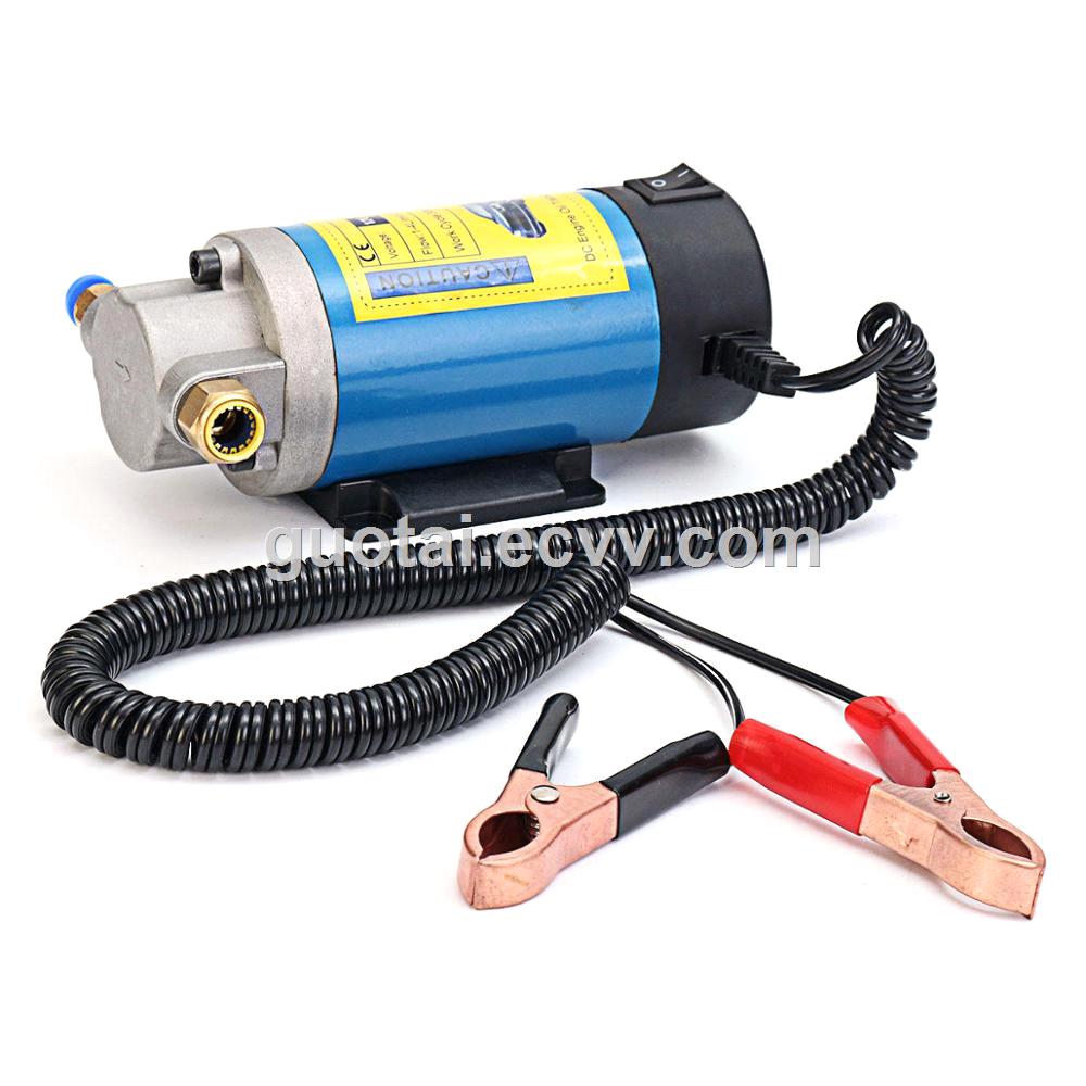 Mini DC 12V 100W Petrol Oil Fluid Extractor Pump For Transfer Engine Vacuum with Hoses Electric Siphon Syphon Pump