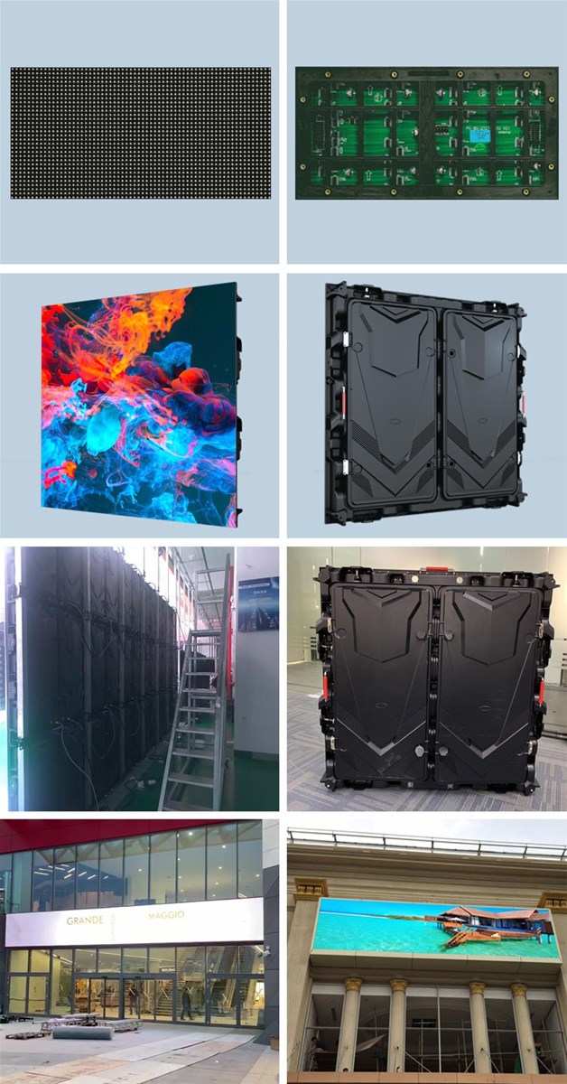 Diecasting Magnesium P10 Outdoor LED Video Screen