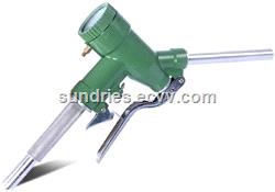 Manual Fuel Oil Diesel Kerosene Gasoline Nozzle BSPTNPT 1 Aluminum Fueling Gun with Digital Flow Meter