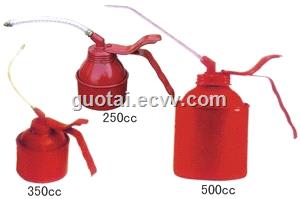 Metal Oiler Dispenser 250CC Hand Held Steel Lubricant Oil Can Hydraulic Finger Pump