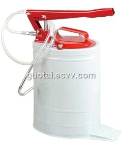 20 Liter Air Operated Grease Bucket Pump 20L Wheeled High Pressure Pneumatic Lubricator Machine