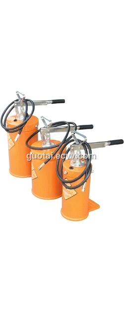 20 Liter Air Operated Grease Bucket Pump 20L Wheeled High Pressure Pneumatic Lubricator Machine