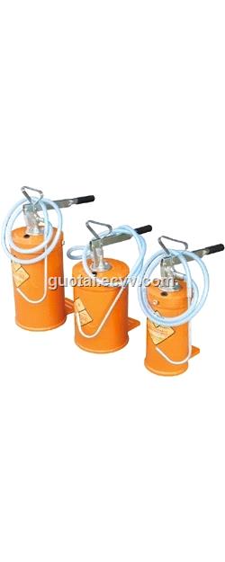 20 Liter Air Operated Grease Bucket Pump 20L Wheeled High Pressure Pneumatic Lubricator Machine