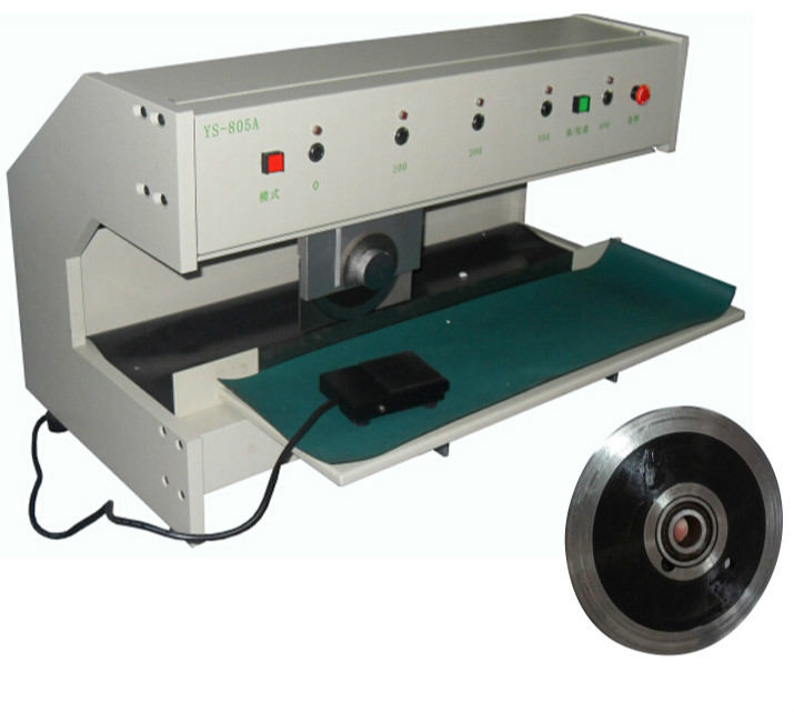 Electric PCBA cutting machine round knife pcb depaneling machine