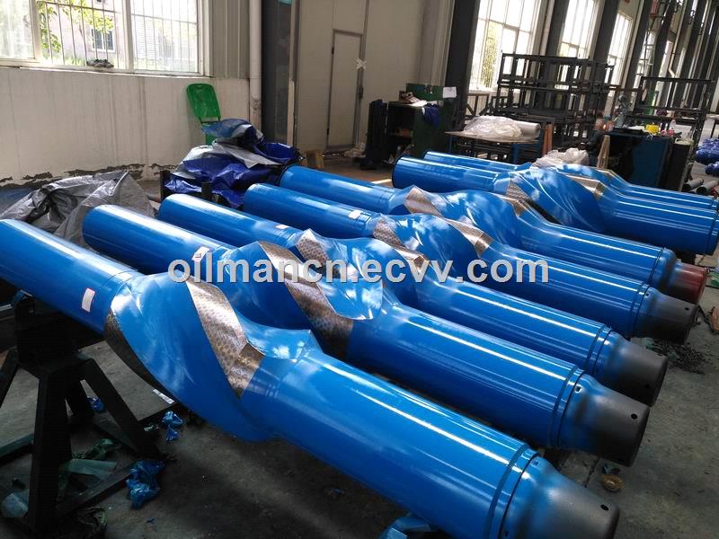 Oil Well Downhole Tools Drilling String StabilizerIntegral Spiral Blade Stabilizer