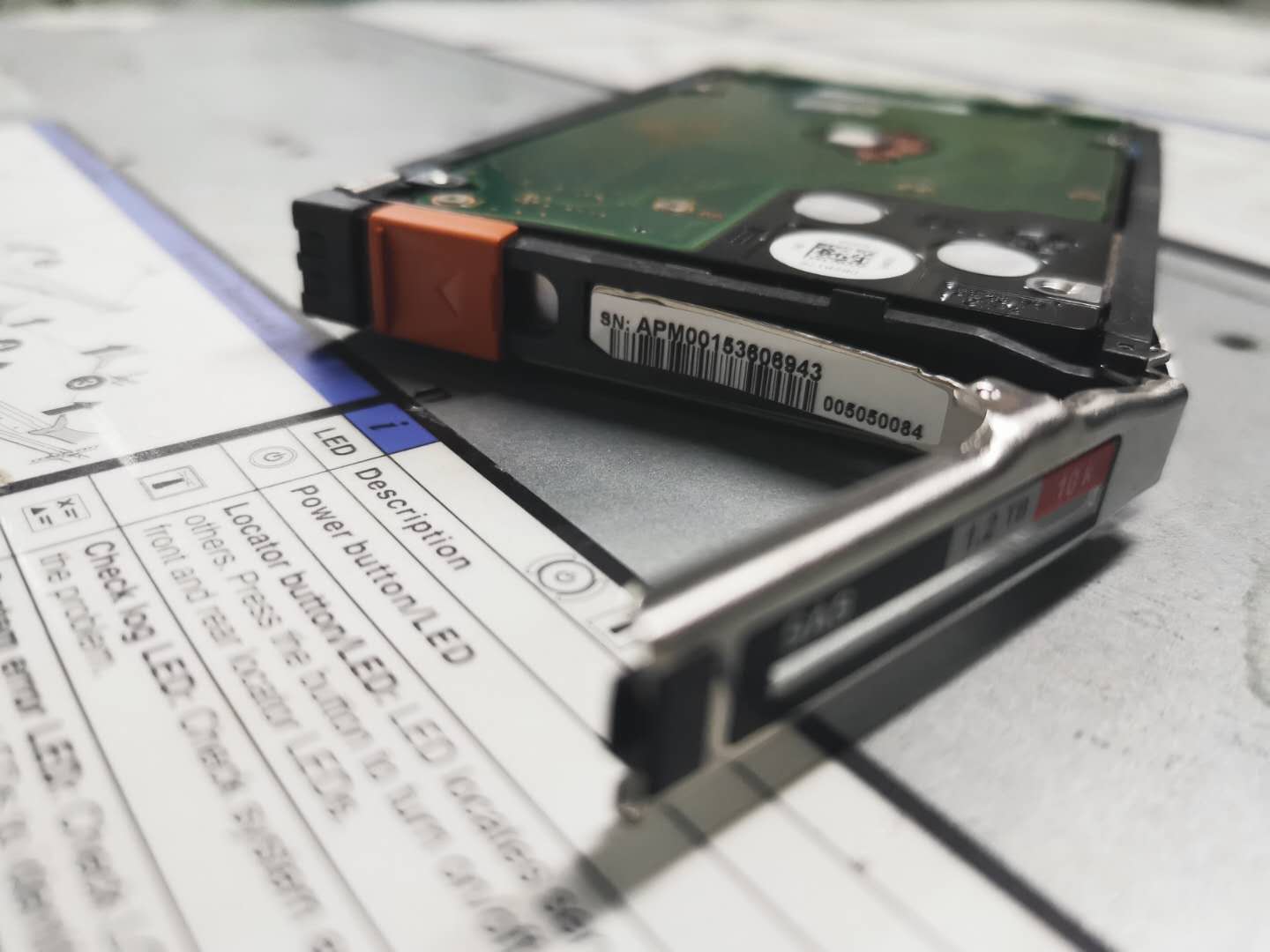 EMC 005050084 25 12tb 10k SAS Hard Drive