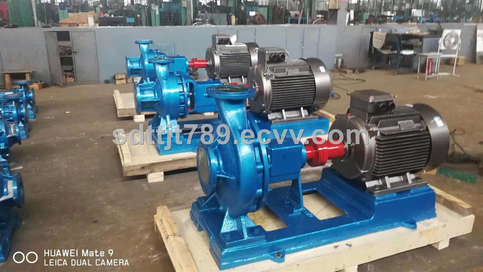 IS12580200IS125100250IS150125400 single stage centrifugal pump