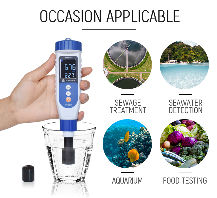 dissolved oxygen meter aquaculture NPTDO601 dissolved oxygen test