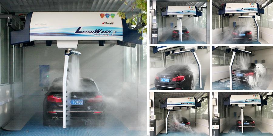 Leisuwash 360 touch free car wash machine