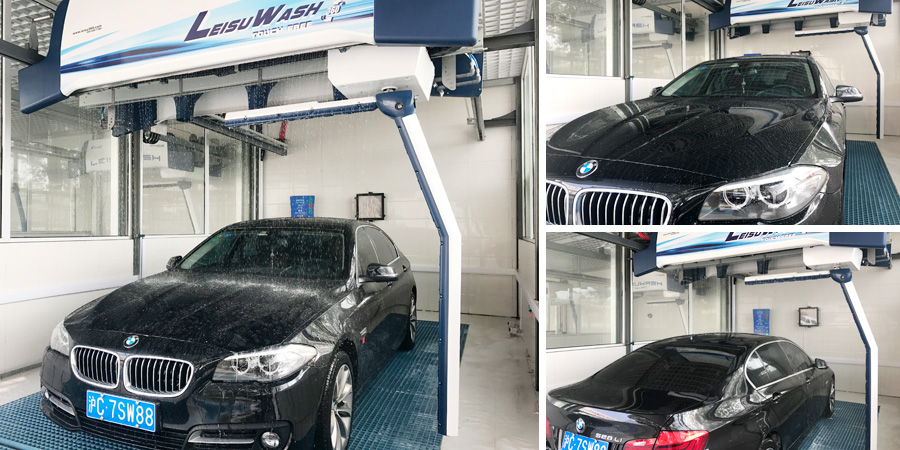 Leisuwash 360 touch free car wash machine