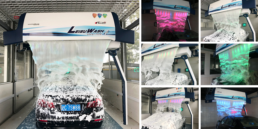 Leisuwash 360 touch free car wash machine