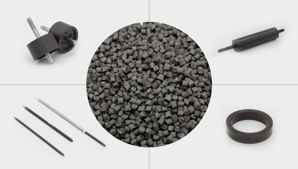 HardFerrite Bonded Magnetic Compounds