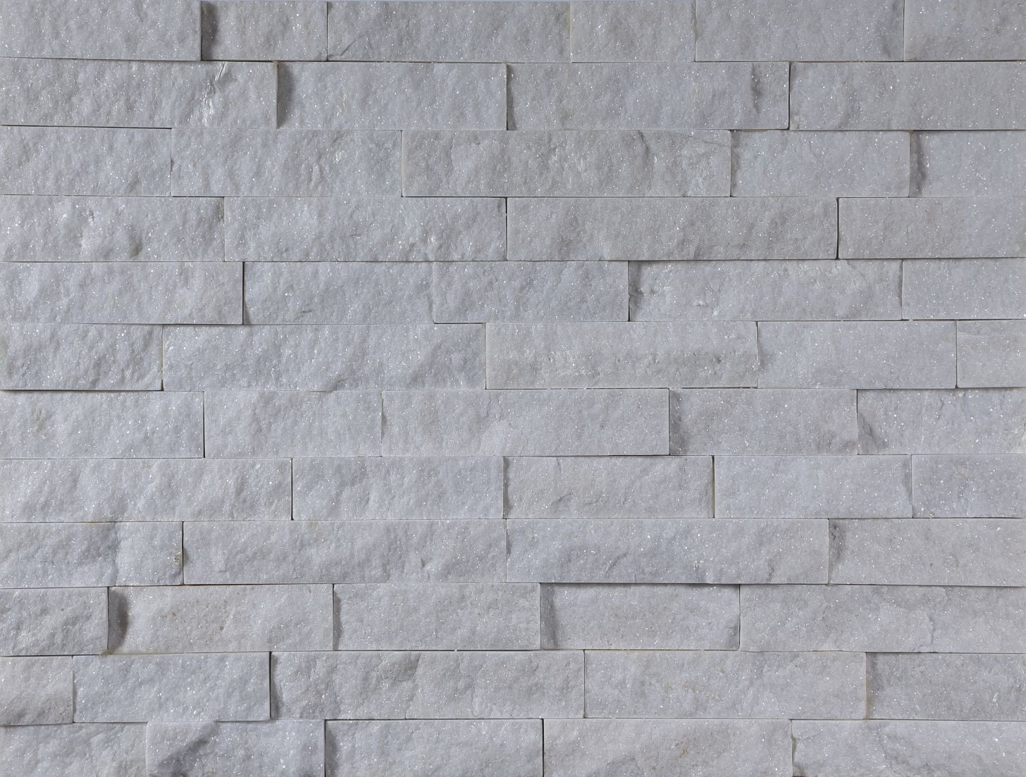 Pure white quartz culture stone panel