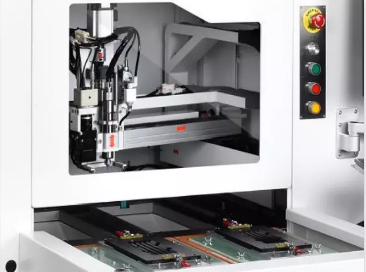 60000rpm 350 X350 mm HighDefinition Visual Alignment Automatic Offline PCB Depaneling Router