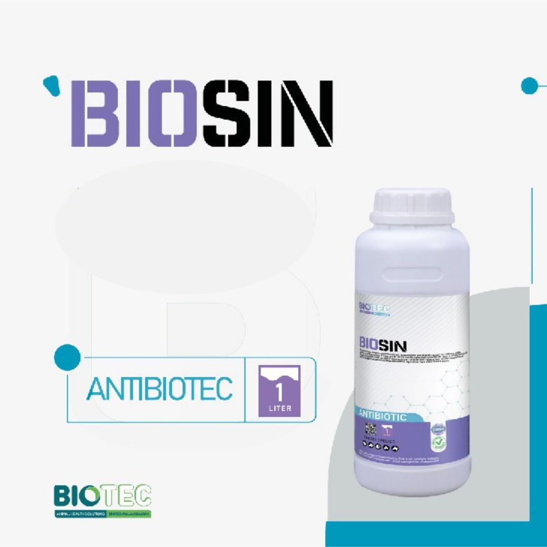 BIOSIN iIt is indicated orally for the control and treatment of respiratory infections associated with microorganisms ex