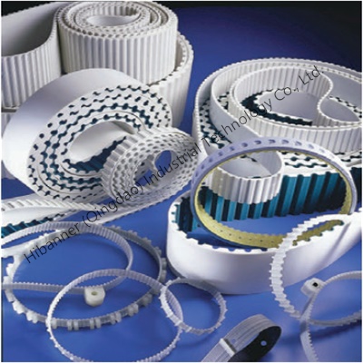 Manufacturer Customizable PU Black Curved Teeth Synchronous Conveyor Rubber BeltV Belt 2Industrial Rubber Timing Bel