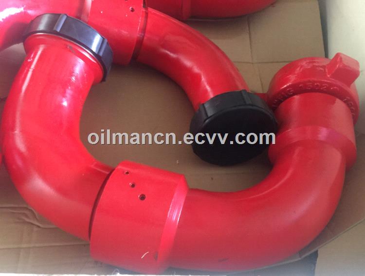 API SPM FMC Type Wellhead High Pressure Elbow Union Chiksan Swivel Joint with Fig1502 Union Connection