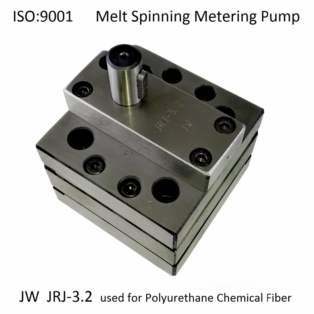 JRJ0632cc Melt Spinning Metering Gear Pump for Polyurethane Chemical Fiber Rayon