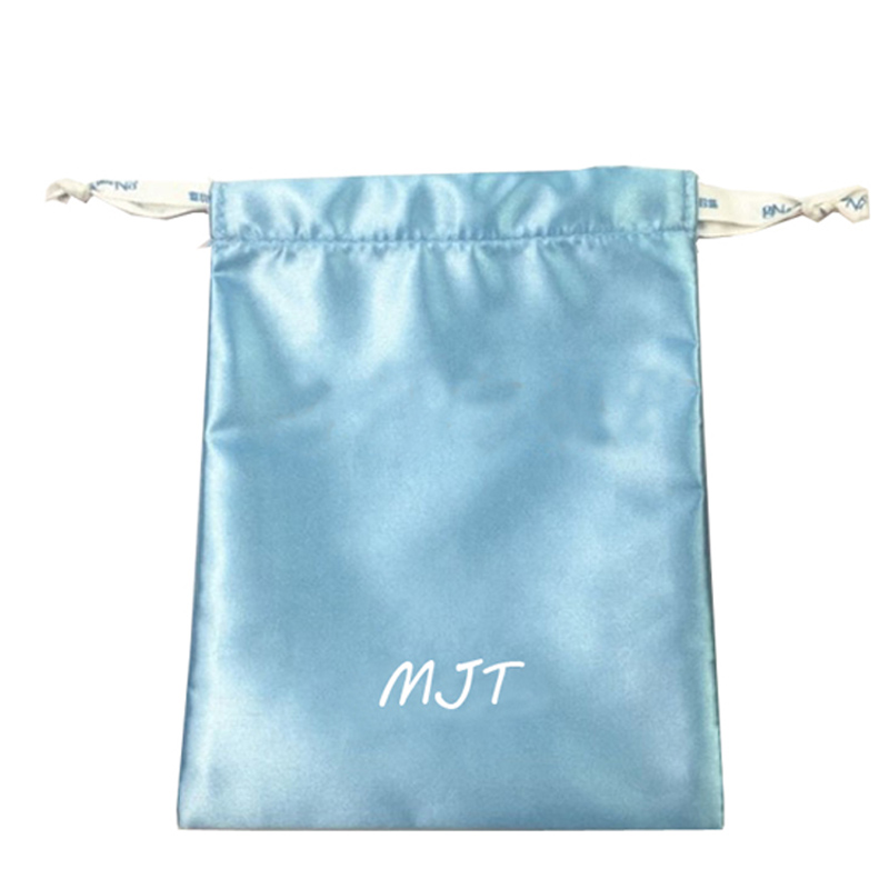 colored satin drawstring bagMJT20018