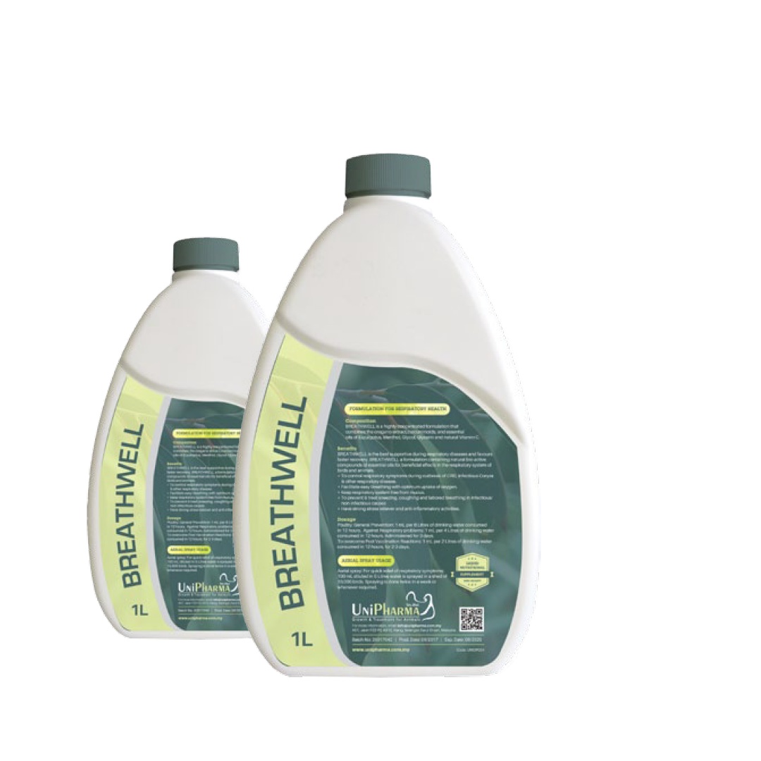 UnipharmaVeterinary supplement productfeed additivesBREATHWELLAnimal supplement
