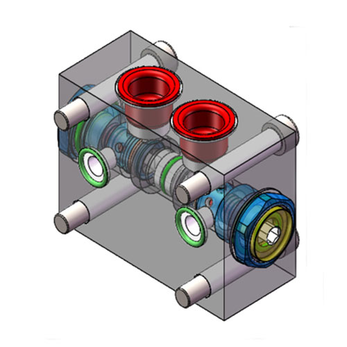 AAK took over to solve the problem of hydraulic valve not matching drawing become the preferred supplier of an American