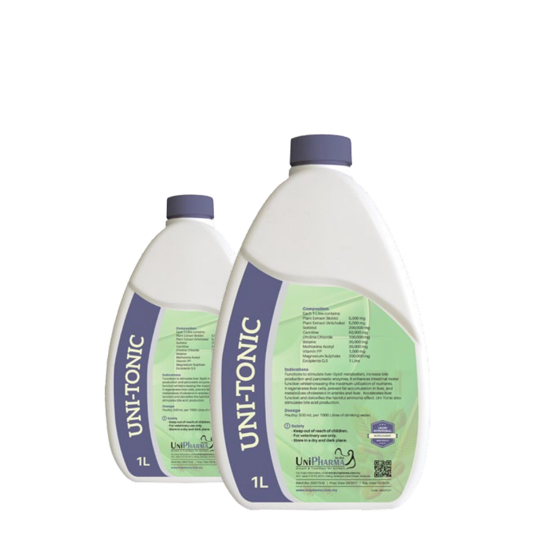 Veterinary supplement productUnipharmafeed additivesUniTonicAnimal supplement