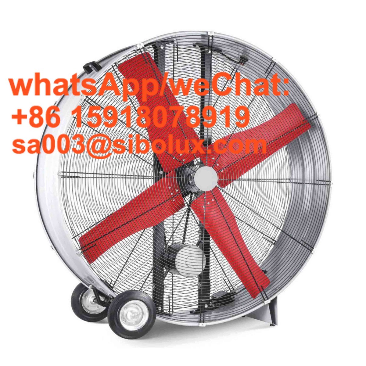 42 48 Blet Drum Fan industria Sealey High Velocity Drum Fan Belt Drive with Pull Handle Ventilador