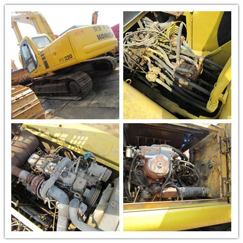 Used KOMATSU PC2207 crawler excavator on sale